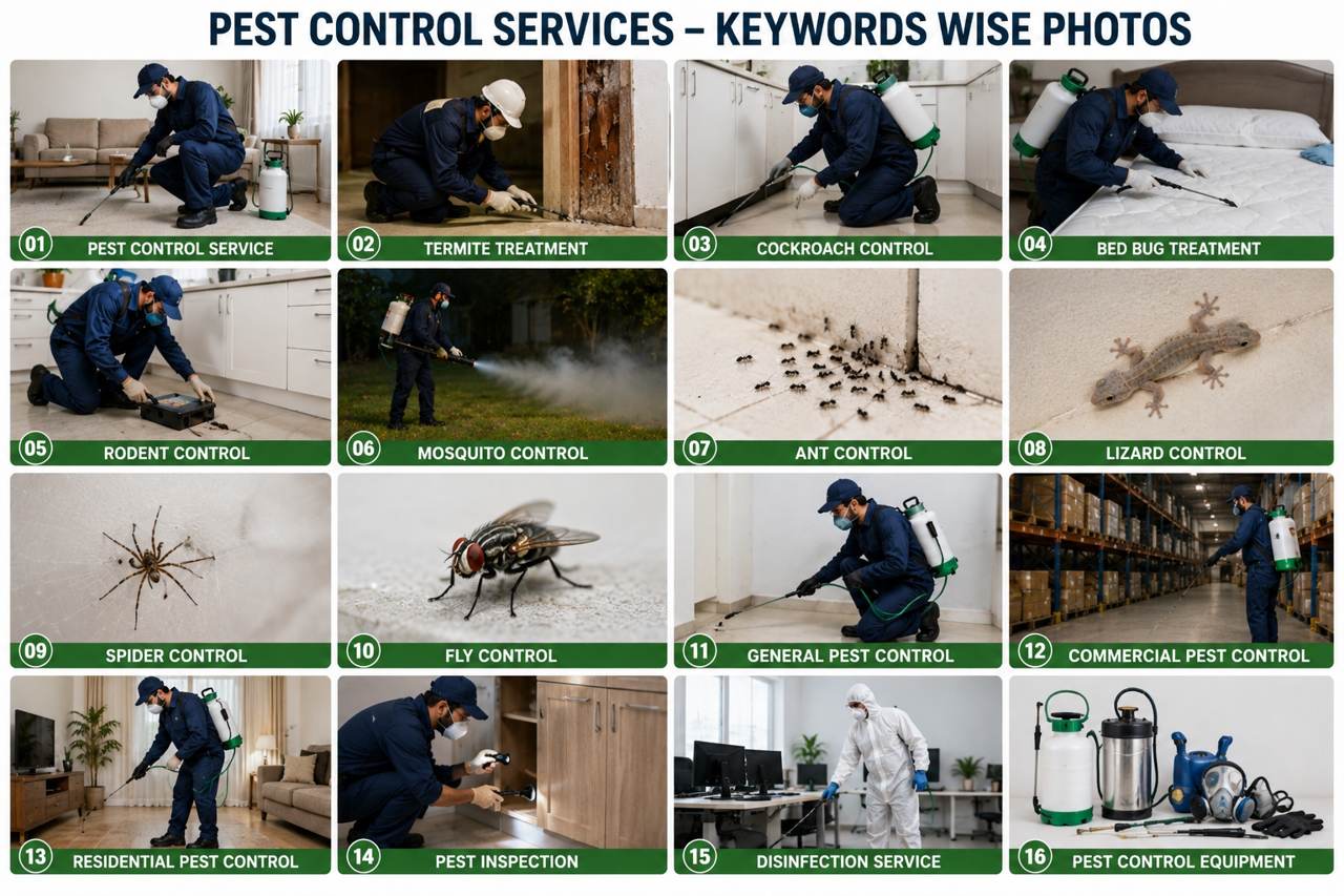 Cockroach control Lucknow