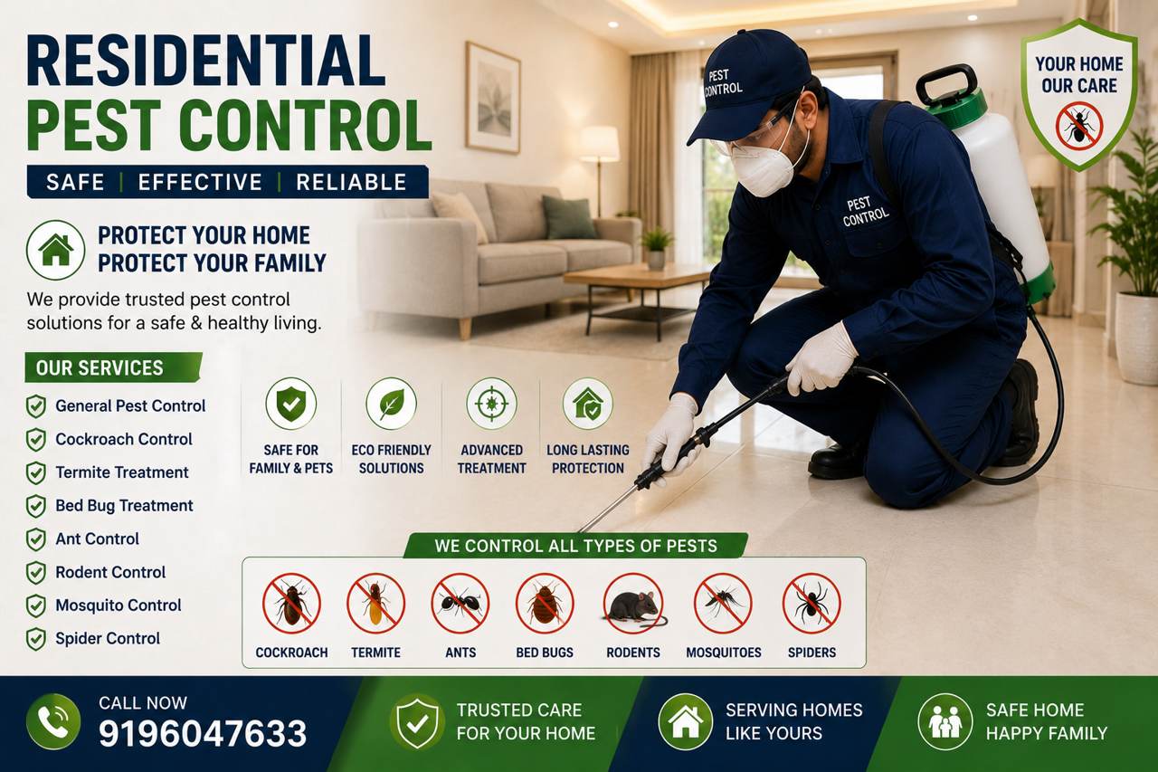 Residential pest control Lucknow